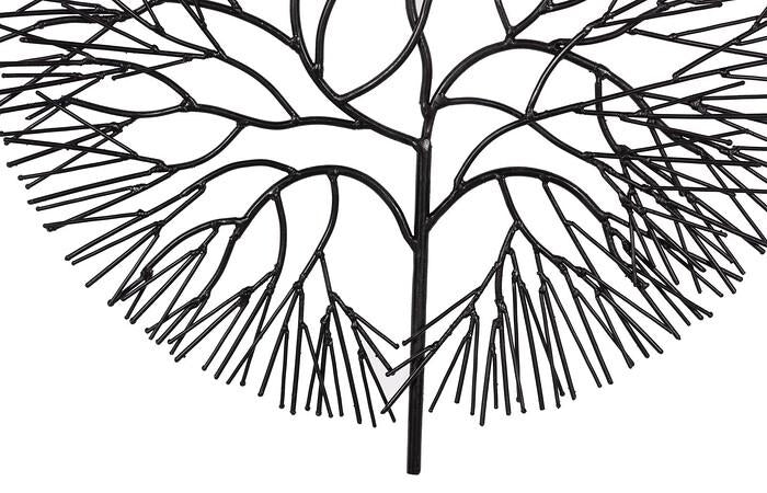 Wire Tree Wall Art, Circle, Metal — view 2