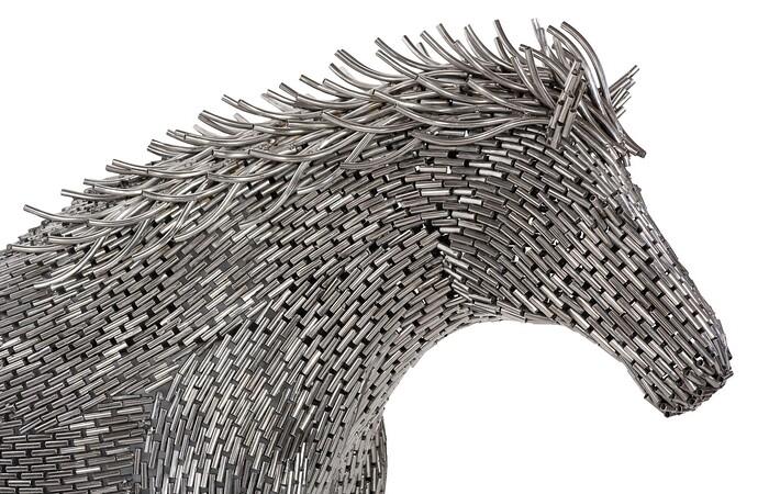 Herd of Horses Wall Sculpture F — view 3