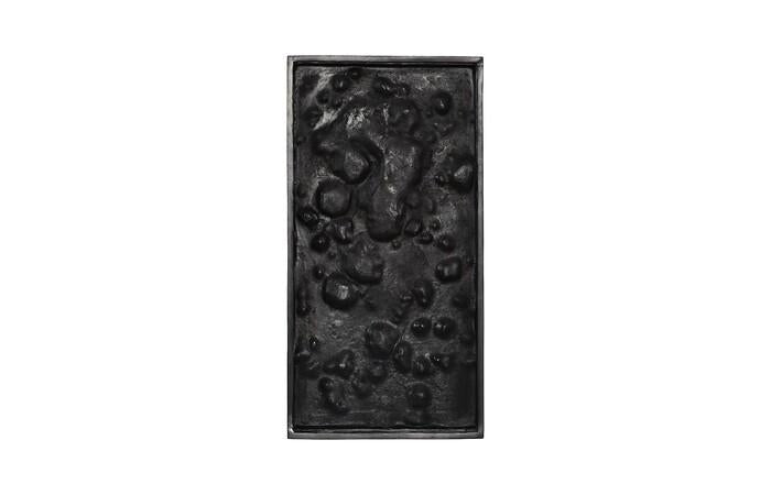 Splotch Wall Art, Rectangle, Silver Leaf — view 4