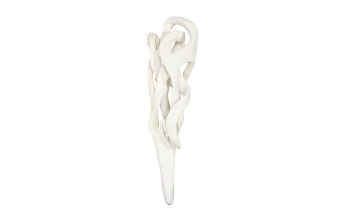 Cast Dancing Wall Sculpture, Passé, Faux Bleached — view 2