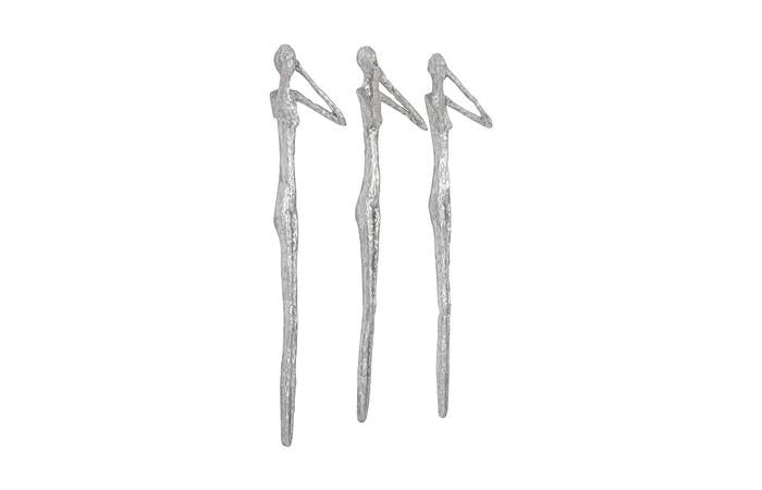 See, Speak, Hear No Evil Wall Art, Set of 3 — view 7