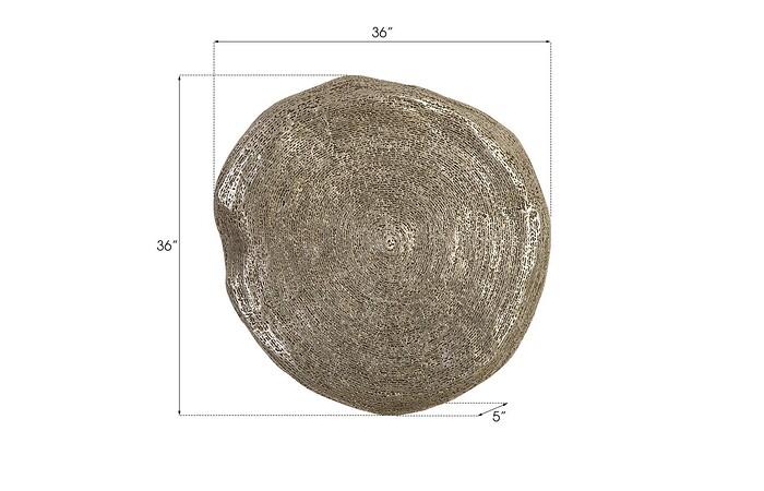 Triple Weld Wall Art, Resin, Silver Leaf — view 5