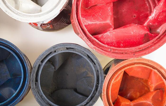 Paint Can Wall Art, Square — view 11