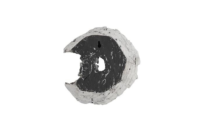 Cast Eroded Wood Circle Wall Tile — view 4
