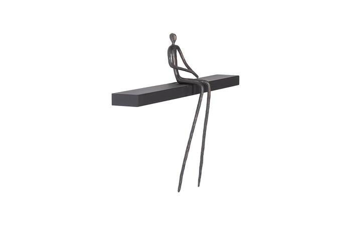 Moveable Man on Shelf, Sitting, B — view 2