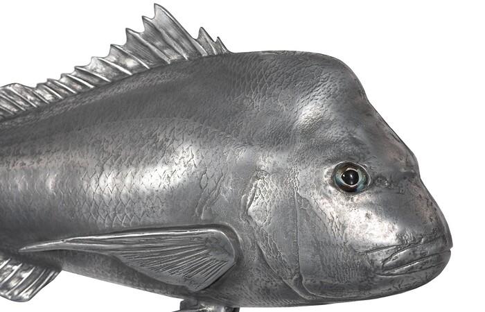 Australian Snapper Fish Wall Sculpture, Resin — view 6