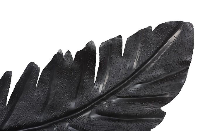 Feather Wall Decor, Metal — view 3
