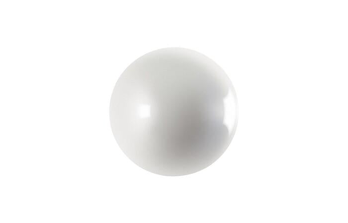 Ball on the Wall — Medium, Pearl White