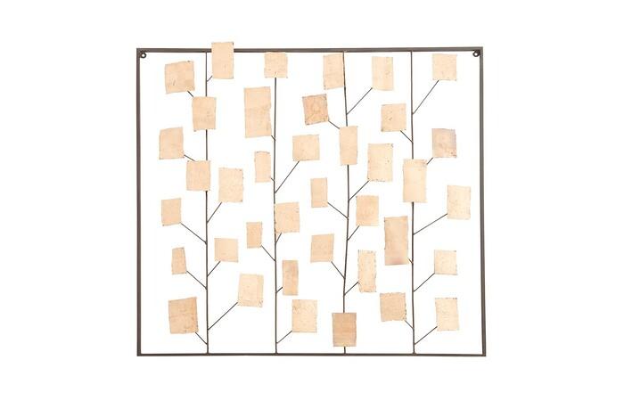 Iron Tree Wall Art — One Size, As Shown