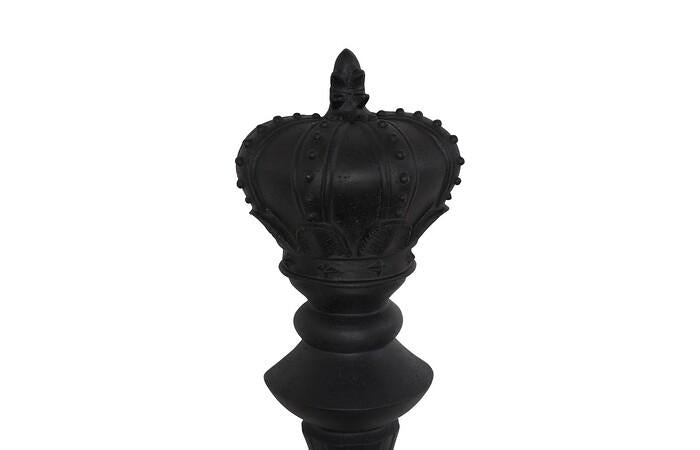 King Chess Wall Decor, Cast Stone — view 3
