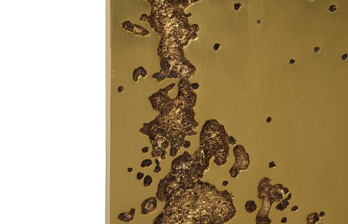Splotch Wall Art, Rectangle, Gold Leaf — view 3