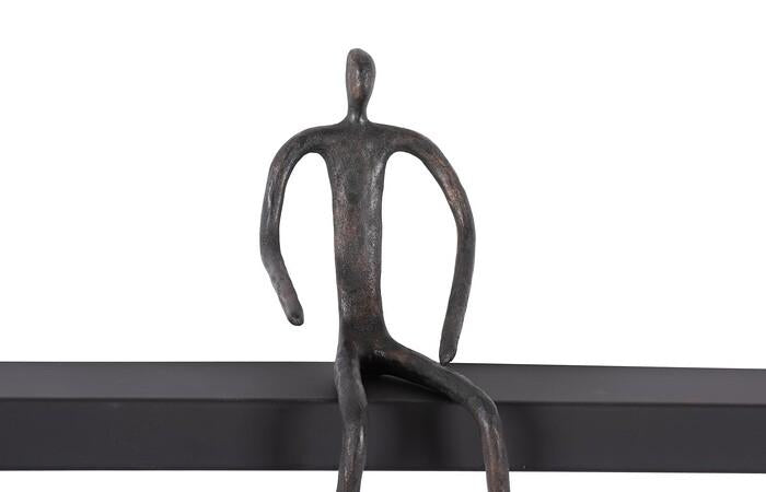 Moveable Man on Shelf, Sitting, B — view 3