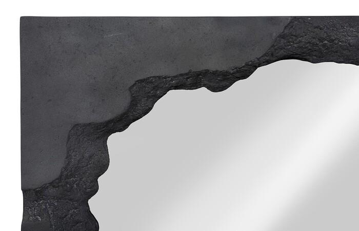 Magma Mirror, Charcoal Stone — view 3