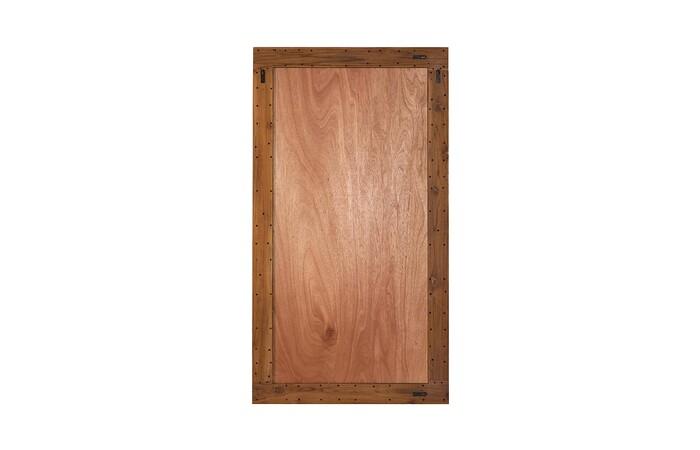 Teak Slice Mirror, Rectangle — view 3