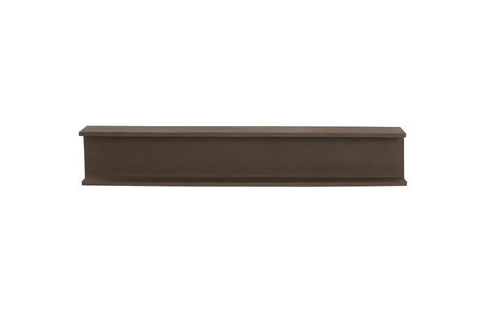 I-Beam Wall Shelf, Rust — view 2