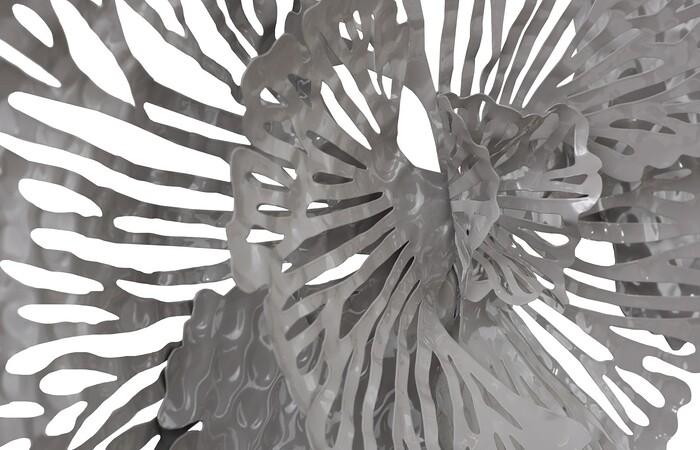 Flower Wall Art, Metal — view 7