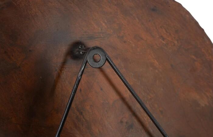 Reclaimed Oil Drum Wall Disc, Individual Pieces, Assorted Colors and Depths — view 5