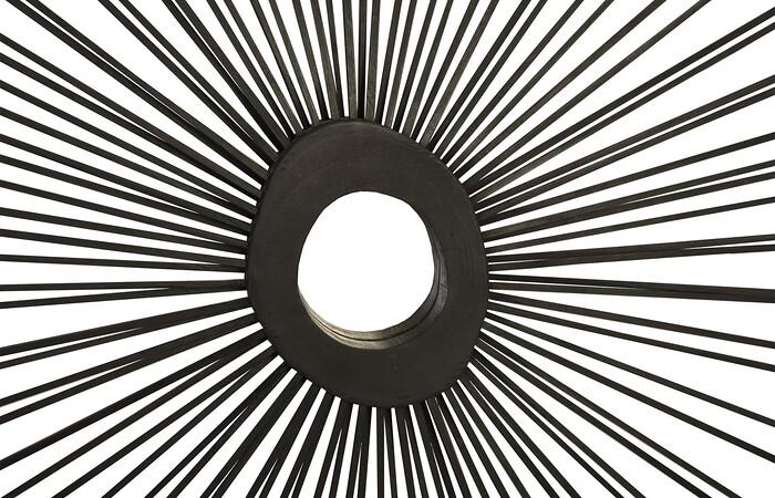Spoke Mirror, Burnt, Square — view 3