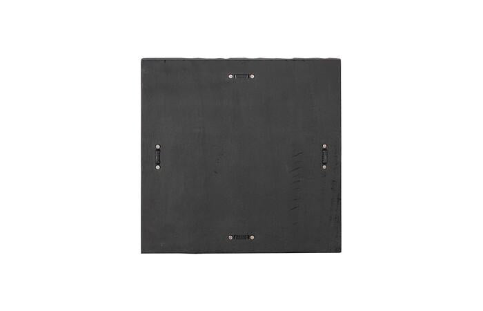 Carved Wall Tile, Black, Wave — view 4