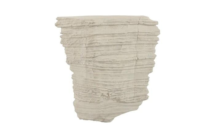 Stratified Rock Wall Decor — One Size, Roman Stone