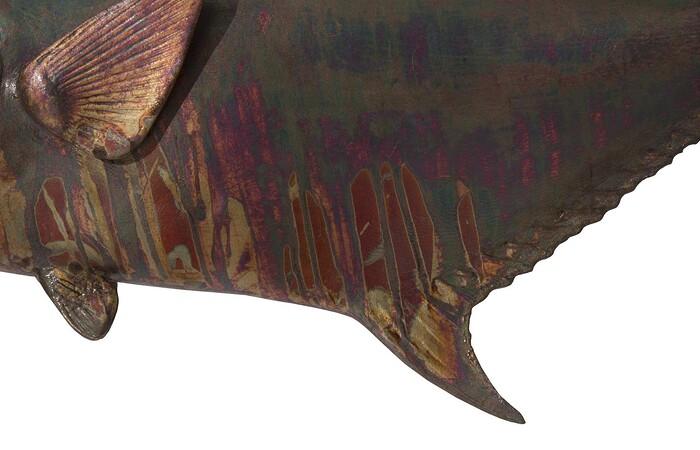 Permit Fish Wall Sculpture, Resin — view 5