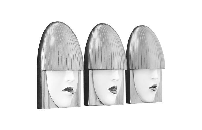 Fashion Faces Wall Art, Set of 3 — view 14