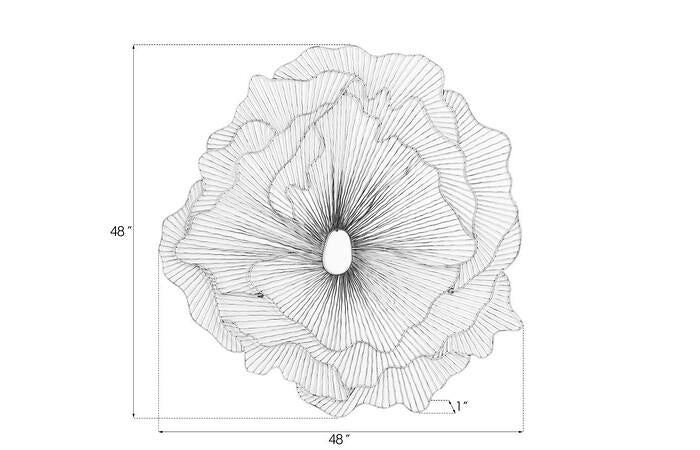 Poppy Flower Wall Art — view 14