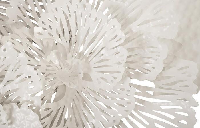 Flower Wall Art, Metal — view 29