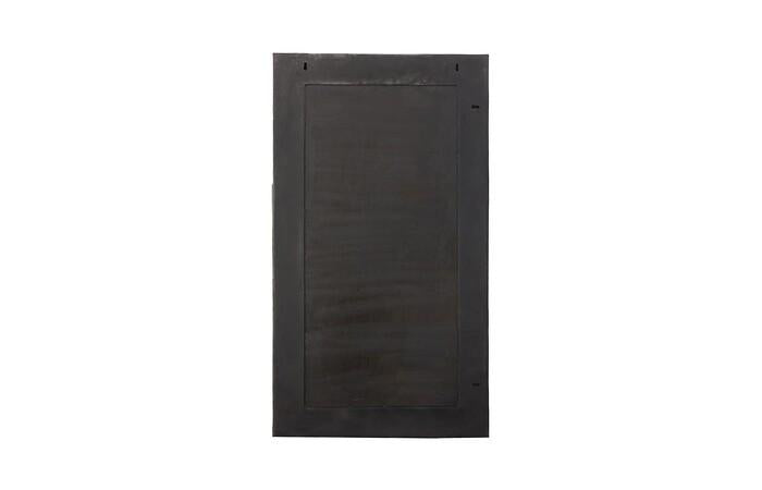 Scorched Mirror, Rectangle, Black and Gold Leaf — view 3