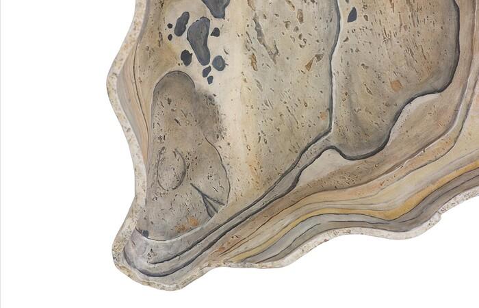 Cast Wall Onyx Bowl, Faux Finish — view 7