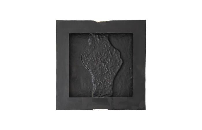 Geode Texture Panel Black and Gold, Wall Decor — view 4