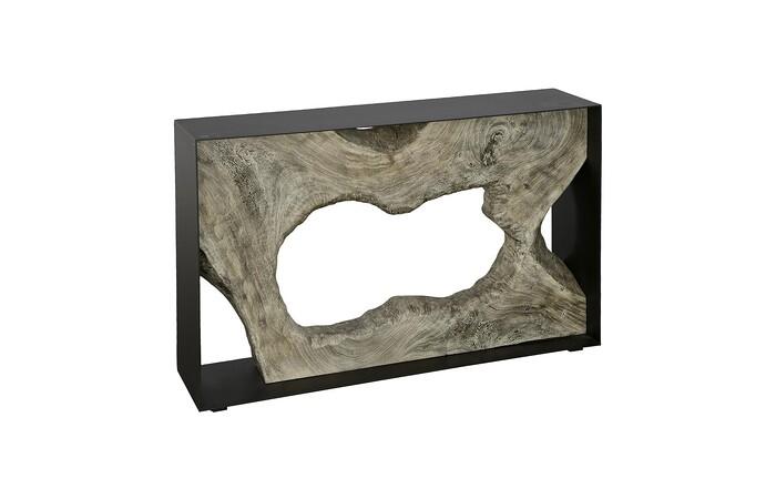 Framed Console Table, Gray Stone TH107919 Consoles Phillips Collection