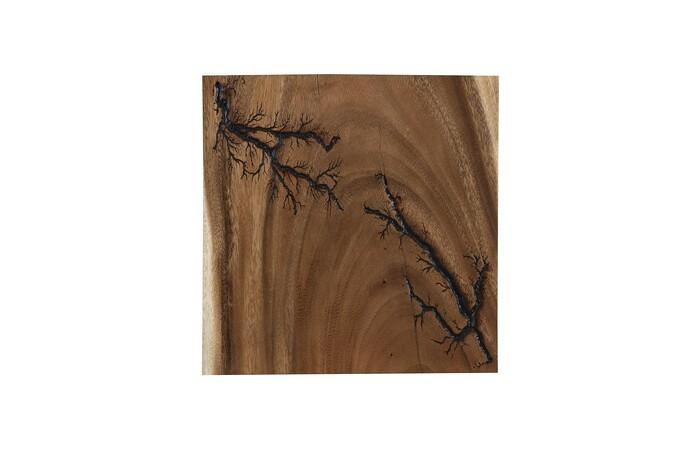 Lightning Wall Tile, Chamcha Wood — view 6