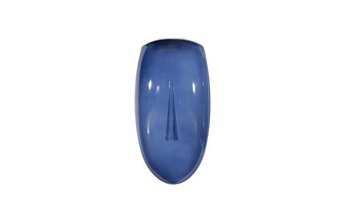 Classic Concave Cycladic Wall Art — One Size, Blue