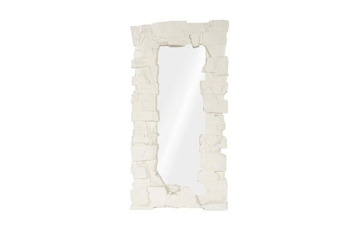 Rocky Ridge Dress Mirror, White Stone — One Size, White Stone