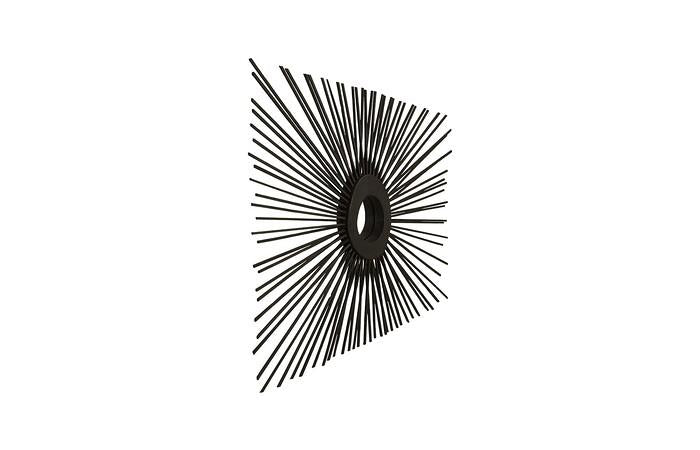 Spoke Mirror, Burnt, Square — view 2