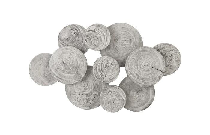 Clouds Wall Art, Gray Stone — One Size, Gray Stone