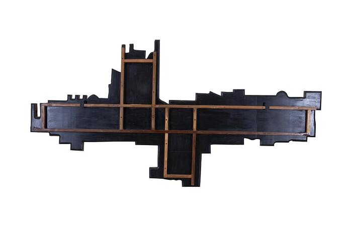 Asken Wall Art, Wood, Freeform — view 4