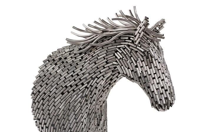 Herd of Horses Wall Sculpture A — view 3