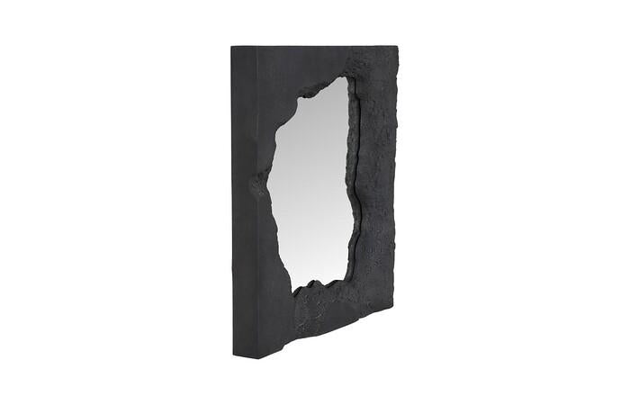 Magma Mirror, Charcoal Stone — view 2