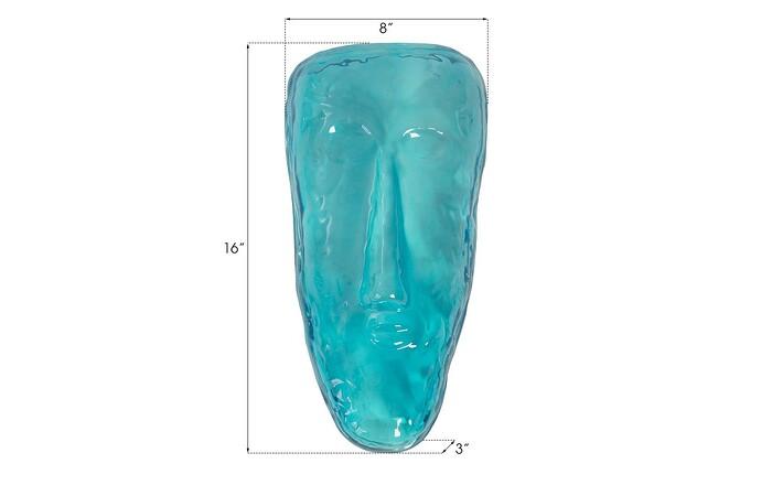Glass Face Wall Tile, Blue — view 4