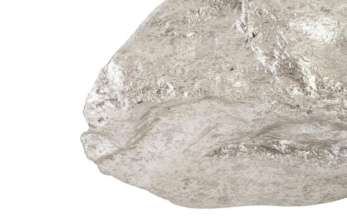 Boulder Wall Art, Silver Leaf — view 3