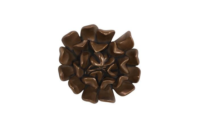 Topsy Turvy Succulent Wall Art — One Size, Imperial Bronze