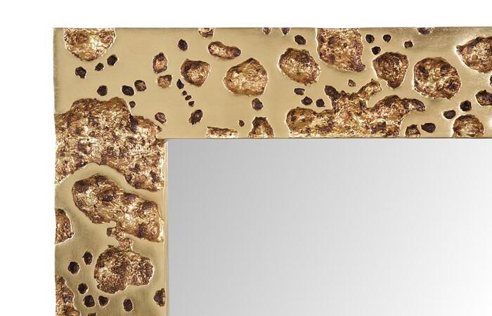 Splotch Mirror, Gold Leaf — view 3