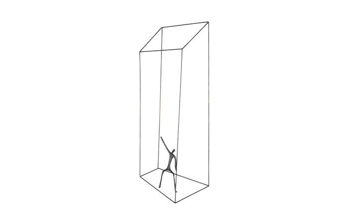 Perspective Wall Art, Rectangular, Sitting — view 4