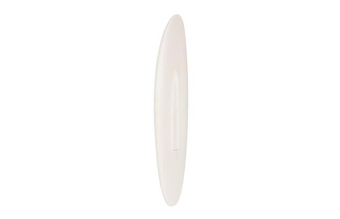 Cycladic Oval Wall Decor, Resin, Off White — view 2