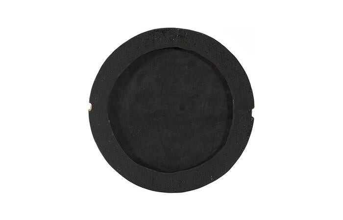 Rift Wall Tile, Circle, Matte Black, Gold Leaf — view 4