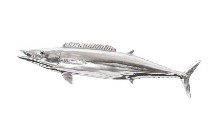 Wahoo Fish, Silver Leaf — One Size, Silver Leaf