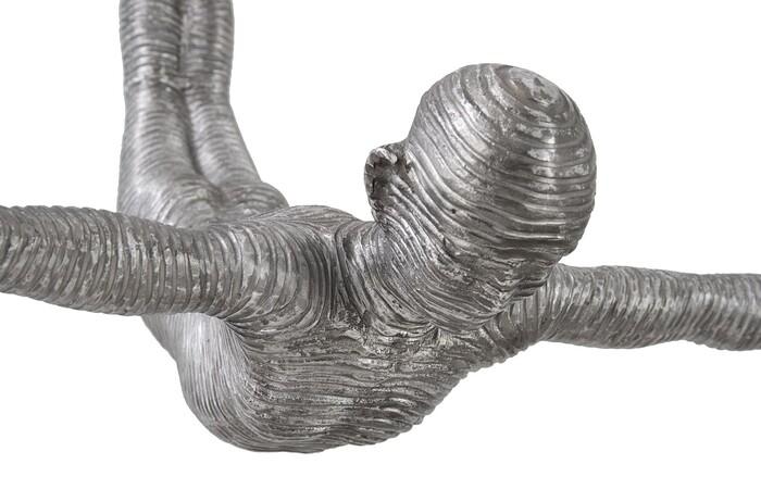 Diving Wall Sculpture, Aluminum, Small — view 3