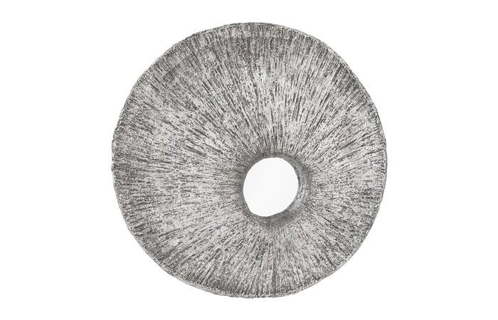 Convergence Mirror, Resin — One Size, Silver Leaf